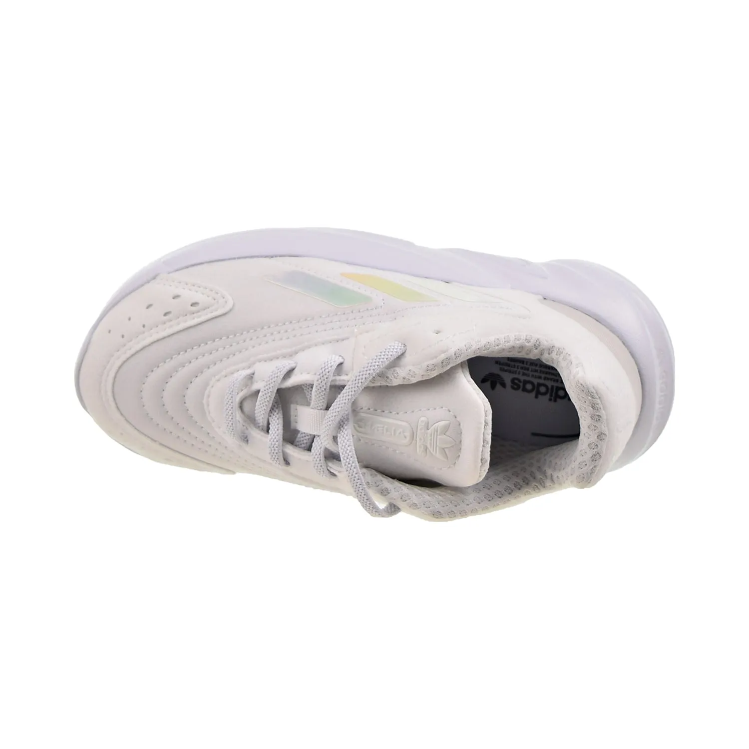 Adidas Ozelia EL C Little Kids' Shoes Cloud White-Supplier Colour-Grey One