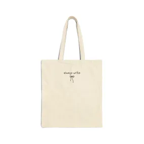 Always Write Tote Bag