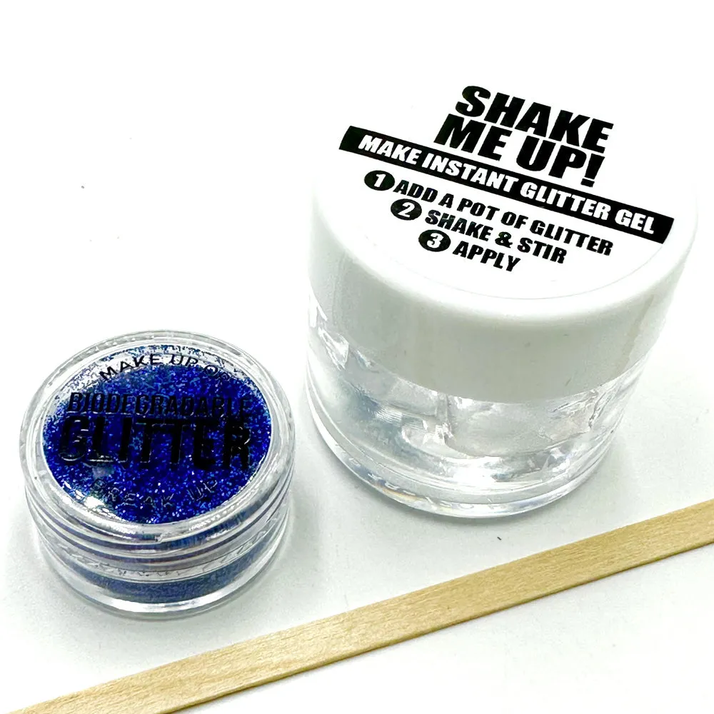 Biodegradable Glitter Gel - Holographic Royal Blue (Fine Glitter)