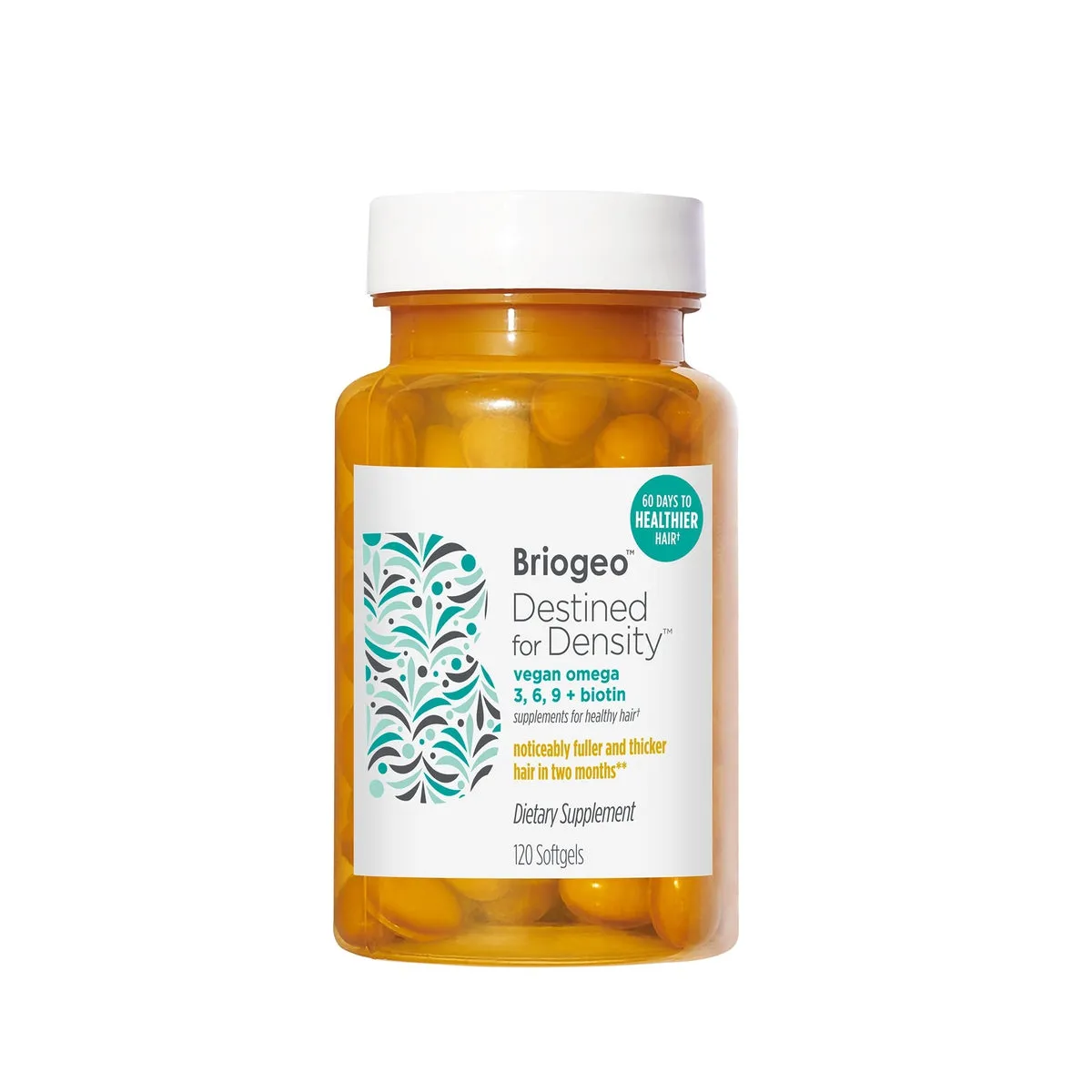 Destined For Density Vegan Omega 3, 6, 9   Biotin Supplements For Healthy Hair