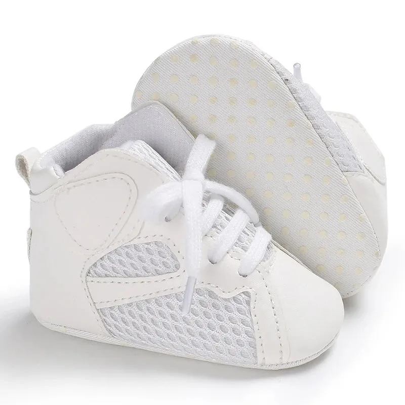 Fashion Baby Shoes Casual Shoes Boys Soft Bottom Baptism Shoes Sneakers Freshman Comfort First Walking Shoes