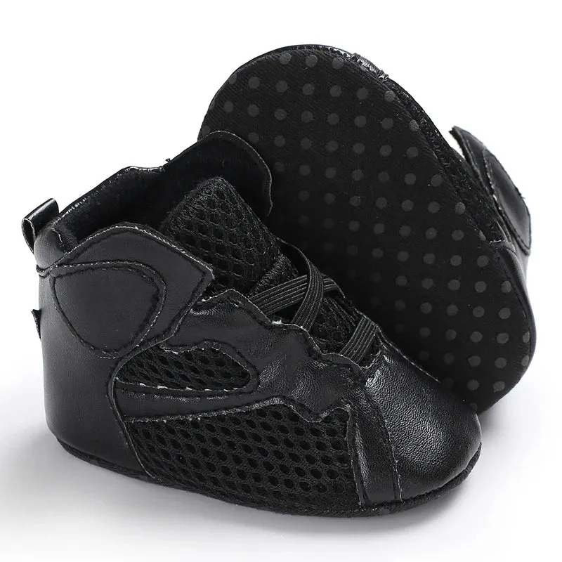 Fashion Baby Shoes Casual Shoes Boys Soft Bottom Baptism Shoes Sneakers Freshman Comfort First Walking Shoes