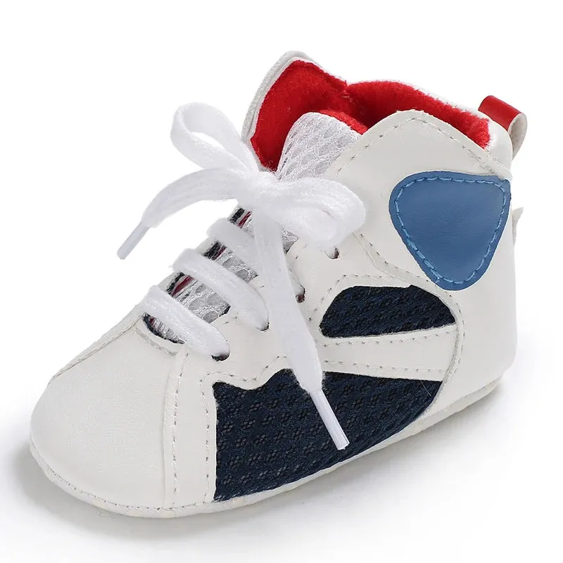 Fashion Baby Shoes Casual Shoes Boys Soft Bottom Baptism Shoes Sneakers Freshman Comfort First Walking Shoes