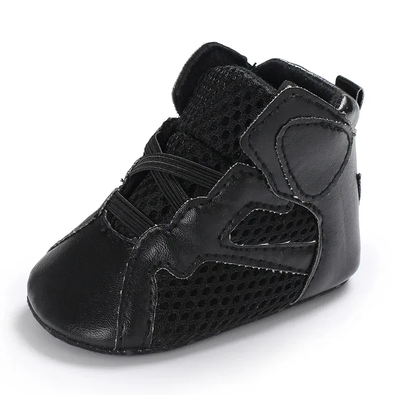 Fashion Baby Shoes Casual Shoes Boys Soft Bottom Baptism Shoes Sneakers Freshman Comfort First Walking Shoes