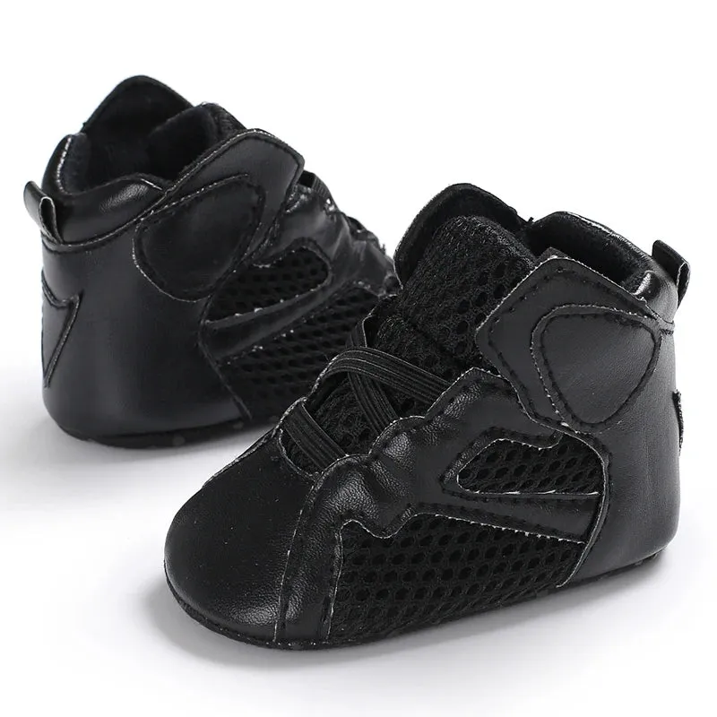 Fashion Baby Shoes Casual Shoes Boys Soft Bottom Baptism Shoes Sneakers Freshman Comfort First Walking Shoes