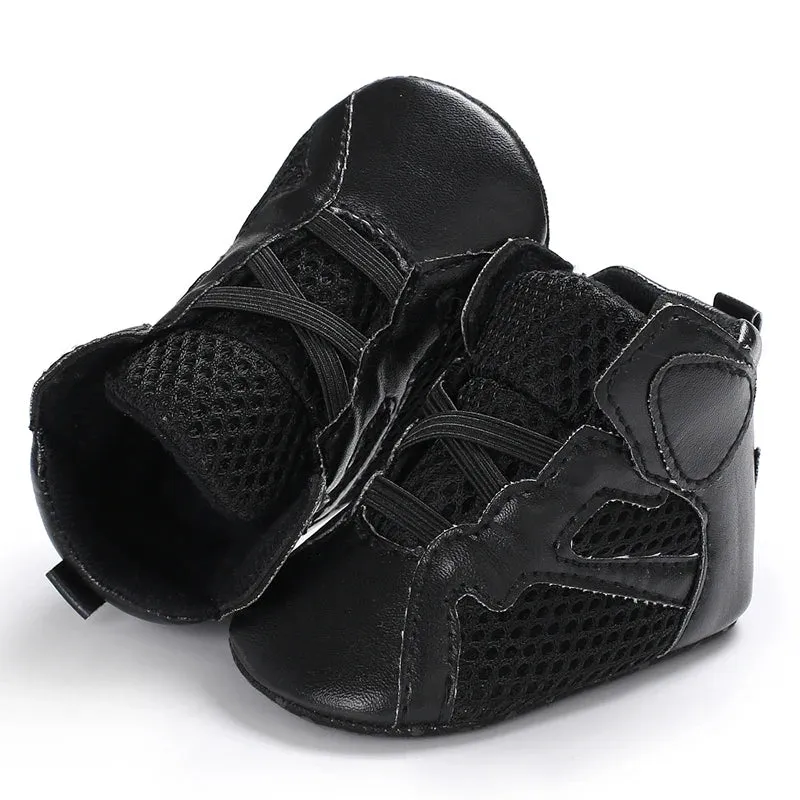 Fashion Baby Shoes Casual Shoes Boys Soft Bottom Baptism Shoes Sneakers Freshman Comfort First Walking Shoes