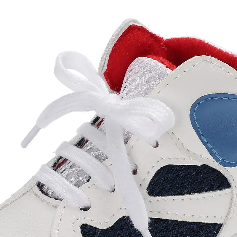 Fashion Baby Shoes Casual Shoes Boys Soft Bottom Baptism Shoes Sneakers Freshman Comfort First Walking Shoes