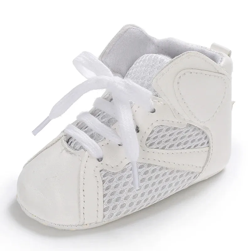 Fashion Baby Shoes Casual Shoes Boys Soft Bottom Baptism Shoes Sneakers Freshman Comfort First Walking Shoes