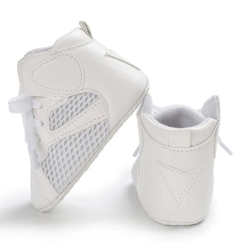 Fashion Baby Shoes Casual Shoes Boys Soft Bottom Baptism Shoes Sneakers Freshman Comfort First Walking Shoes