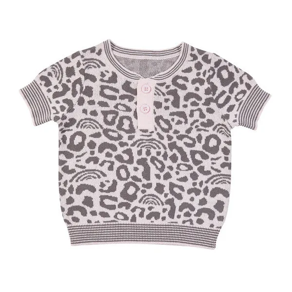 Joey Knit Tee - Pink
