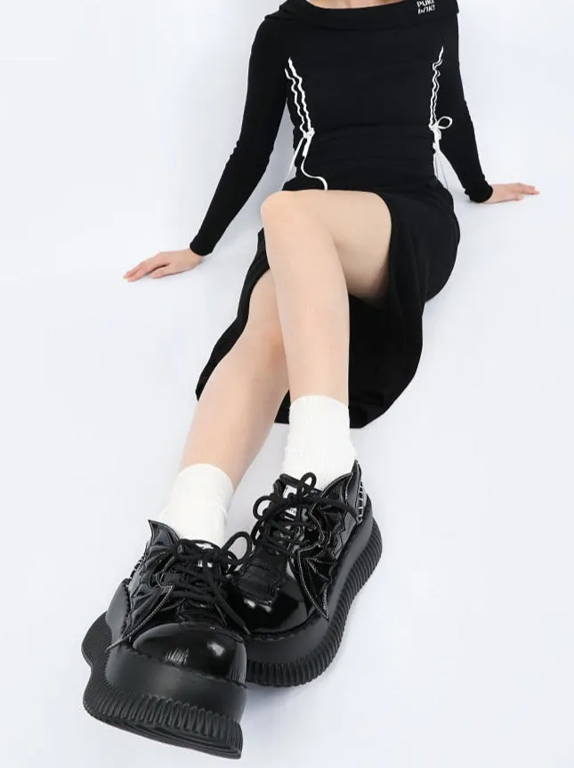 Koumori Casual Shoes Up Leather
