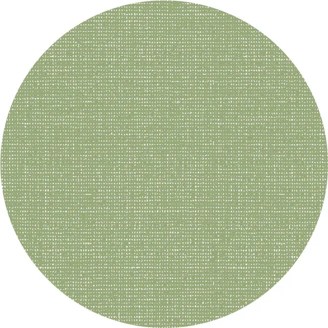 Laminated Cotton Green Grass Fabric