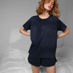 Organic Pima Tee Short Set