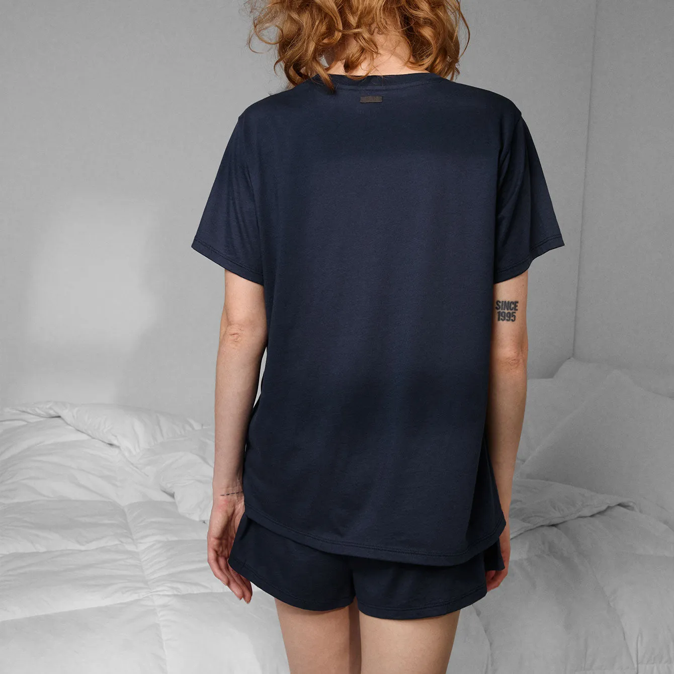 Organic Pima Tee Short Set