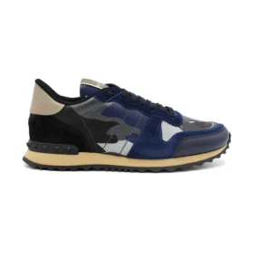 Rockrunner Camo Blue Sneakers