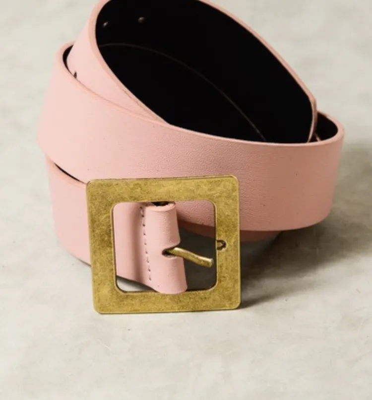 Square Vegan Belt