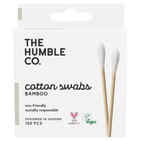 The Humble Co Bamboo Cotton Swabs 100pcs