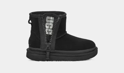 UGG® Kids' Classic Mini Zipper Tape Logo