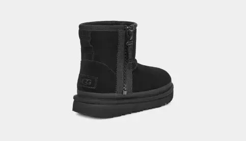 UGG® Kids' Classic Mini Zipper Tape Logo