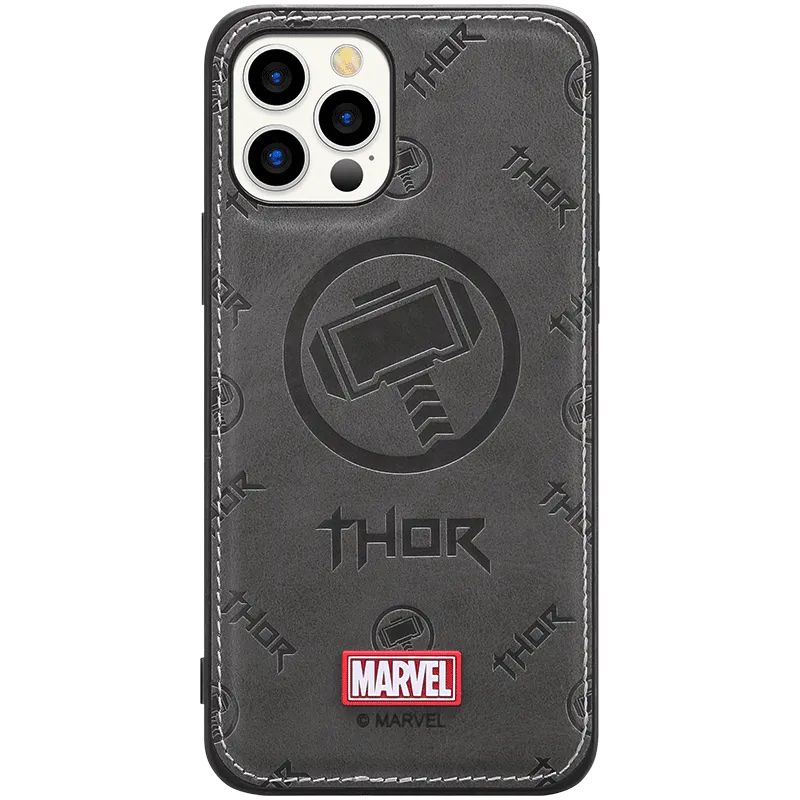 UKA Marvel Avengers Premium Leather Back Case Cover