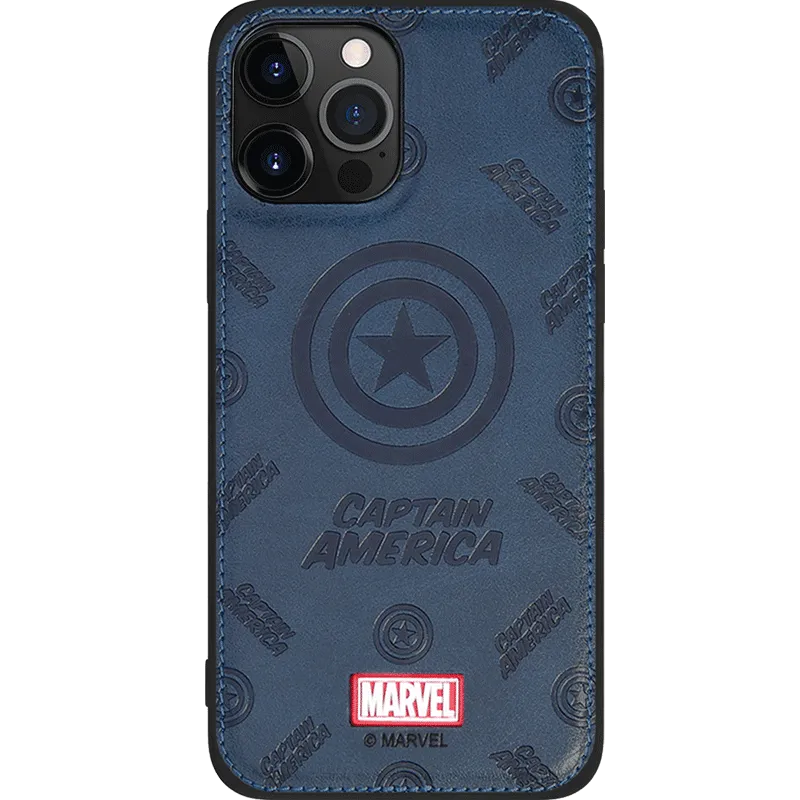 UKA Marvel Avengers Premium Leather Back Case Cover